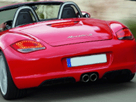 Achterbumper. Porsche Boxster 987 MKII (OE onderdeelnr. 98750529104 / 98750541124) - 98750529104, 98750541124