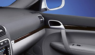 Dark Walnut Pack / High-gloss finish. Porsche 955 Cayenne - 95504480018, 95504480019, 95504480188, 95504480189