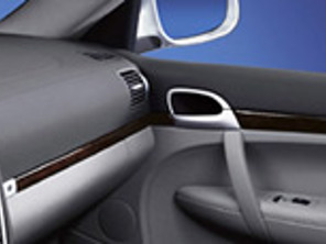 Dark Walnut Pack / High-gloss finish. Porsche 955 Cayenne - 95504480018, 95504480019, 95504480188, 95504480189