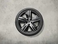 Ensemble jantes et pneus d'été au design exclusif Macan 22", avec Aeroblades en carbone. Porsche Macan-e - 95C044660Q