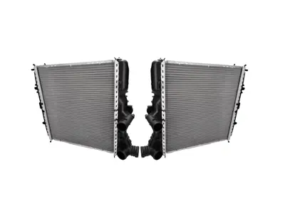 Radiateurs pour liquide de refroidissement. Porsche Boxster 987 / Cayman 987C / 997 (Référence d'origine : 99710613102 / 99710613202) - 8MK376730581, 8MK 376 730-581, 8MK376733671, 8MK 376 733-671, 99710613102, 99710613202
