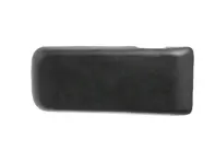 Couvercle de la console centrale (boîte à cassettes) en noir. Porsche 944 et 968 (LHD) - 9445521650005T, 94455216500