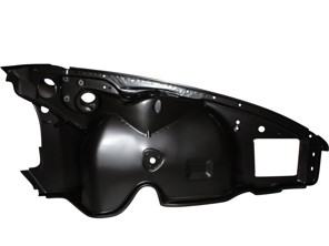 Section intérieure de l'aile avant. Porsche 911 1968-73 - 1682300470, 1682300480, 1682350470, 1682350480, 91150103309GRV, 91150103411GRV, 91150103300, 91150103300GRV, 91150103309, 91150103420 - 1682350470, 1682350480