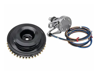 Ontstekingsreferentie-/synchronisatiesensorkit, 127/90 mm poelie met airconditioning. Porsche 911 1974-1983 - 93060250052, 91110201550, 91110202201, 93010202301, 93010202303 - AMS9050053, AMS9050099