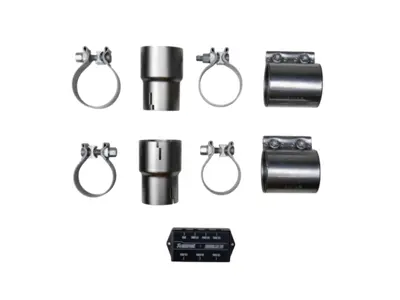 Exhaust Fitting Kit for 976 Panamera Slip-On Line Titanium Exhaust. Porsche 976 Panamera V6 - P-MF1052