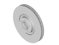 Bremsscheibe vorne. Porsche Taycan 02/2020>> (OE-Teilenummer 9J615301B/9J6153012B) - 9J615301B, 9J615302B