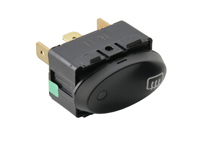 Interruptor de punta para calefacción de luneta trasera y retrovisores exteriores. Porsche 986 Boxster / 996 - 99661313410A05, 99661313410