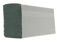 1-laags groene M-vouw papieren handdoeken - pak van 3000 - HMG130