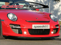Voorbumper met onderlip en luchtkanaal SpeedArt BTR-XL. Porsche 997 Carrera/S
