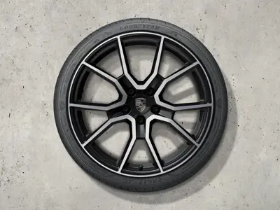 Ensemble jantes et pneus d'été RS Spyder Design 21 pouces. Porsche Taycan (MK2) 2024>> - 9J1073663MM - 9J1073663MM