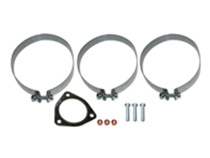 Kit di montaggio con 3 cinghie per scarico posteriore. Porsche 911 1975-83 - 90111115704 - 92.201KIT, 1621700210