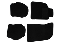Fußmattensatz, schwarz. Porsche 964 / 993 LHD-Fahrzeuge - 964551021005FV, 96455102100 - EQ880802, 1601700310