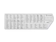 Sicherung und Relais der Komponentenkarte. Porsche 911 Carrera (1987-88) - 91161224302