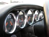 Rennline Aluminium Gauge Bezels. Porsche 911/912/930/964/993 - I04