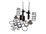Kit de révision de suspension arrière (amortisseurs, ressorts, supports et visserie) pour Porsche 987 Boxster 2.7L 2006-2008 - 98733305104, 98733305111, 98733305114, 98733305121, 98733305125, 90038000509, 90038000501, 98633305906, 98733305900, 98633350402, 98633350403, 98633350902, 99734310701, 98733353119504, 98733353154504, 98733353197504, 98733353153504, 98633350501, 98733330100, 90038001209, 90038001201, PAF912799, PAF103353