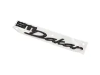 Targhetta posteriore con scritta "911 Dakar", nero opaco. Porsche 992.1 Dakar 2019-24 - 992853675NOK1, 992853675N