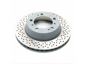 Disco freno posteriore, monoblocco forato, 299x24 mm. Porsche 986 (codice OE 98635240301) - 98635240301 - PRX39863