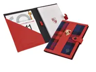 Carpeta portadocumentos '50 años 911 Turbo', color rojo - PCG480930A