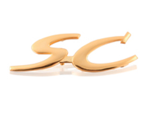 Hinteres Abzeichen 'SC'. Porsche 356C - 64455930307