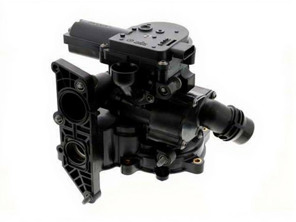 Water pump thermostat. Porsche 95B Macan 2.0L - 95812101200, 95812111100, 95812111110, 95812111111, PAC121111A, PAC121111C, PAC121111B