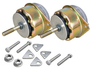Engine mount kit, SET OF 2. Porsche 964 C4 Targa & Cabrio - 96537504900, 96537505000