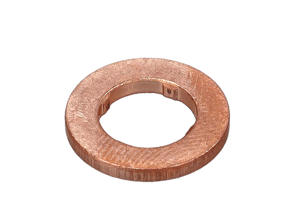 Metal Sealing Ring For Fuel Injector Nozzle. Porsche 957 / 958 Cayenne Diesel 3.0L V6 2009-2011 - 95511051900 - A1640103, 173.190