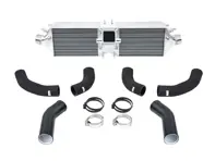 Hochleistungs-Ladeluftkühler und Druckrohrsatz aus Aluminium. Passend für Porsche 992.1 Carrera / S / 4 / 4S / GTS - 992145805D, 992145805F, 992145805C - 8217, DO88TR-310-SST