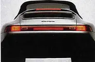 Aileron arrière/pont aérodynamique Porsche 911 / 964/ 993 - 00004490004
