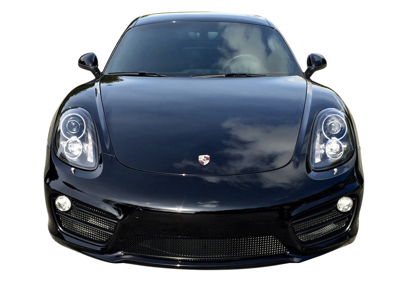 Frontstoßstange Edelstahl-Frontgrill-Set ZunSport. Porsche Cayman S 981 (PDK ohne Sensoren) - ZPR47513, ZPR47513B, ZPR47213, ZPR47213B, ZPR46613, ZPR46613B