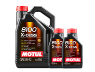 MOTUL 8100 X-CESS 5W-40 Motoröl 7ltr - 102870, 102784