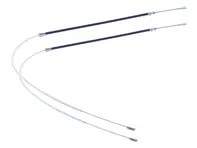 Juego de 2 cables de freno de mano para Porsche 996 C2 / C4 / C4S / 996 Turbo / 996 GT3 - 313097390322, 313 09 739 03 22, 9400060, 99642414100, 99642414110 - OEC-P00640