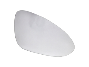 Door mirror glass (Convex), Right for LHD. Porsche 971 Panamera - 971857522B - ZJ-7144-R