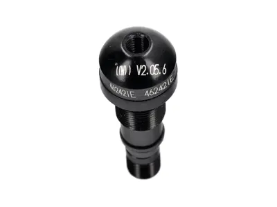 Valve métallique de surveillance de la pression des pneus, noire. Porsche 95C Macan-E / 976 Panamera / 992.2 / 9J1.2 Taycan / 9YB Cayenne 2024>> - WHT010187