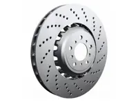 Brake disc rotor, Front. FORMULA Z. Porsche 971 Panamera (OE Part No 971615301R / 971615302R) - 971615301D, 971615302D, 971615301R, 971615302R, 460.4540.75, 460.4541.75 - 460.4540.75, 460.4541.75