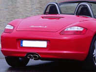 Achterbumper. Porsche Boxster 987 MKI (OE onderdeel NR. 98750541136G2X / 98750529112) - 98750541100G2X, 98750529100