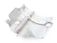 Escudo de protección térmica del paragolpes trasero. Porsche 957 Cayena - 95550551511, 95550551510, 95550551611, 95550551610