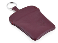 Astuccio portachiavi in pelle bordeaux per Porsche - PCG044100003MX