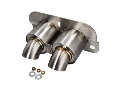 Set di terminali di scarico silenziati Trackday. Porsche 992 GT3 / GT3 RS / ST / Touring - 9GT251697B, 9GT251697H, 9GT251697G, 9GT251697J - 9GT251697SIL