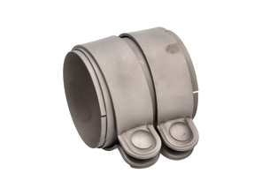 钛合金排气管夹，用于保时捷 992.1 / 992 Turbo 后消音器催化转换器 - 992253143A