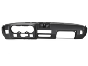 Dashboard, Black. Porsche 924 / 944 LHD - 477857881E1DB