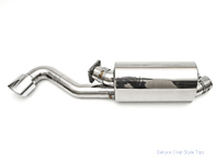 Exhaust Muffler / Silencer Single Outlet. Porsche 930 Turbo - 93011103806, 93011103852, 93011103700, 93011103704, 93011103712, 93011102502, 93011102504, 93011102505