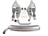 运动型排气装置，带催化转换器，2 进 1 出。保时捷 911 3.2 升 1984-89 年 - 93011104300, 93021102901 - 1620802810