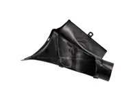 Toma de aire caliente TRASERO IZQUIERDO. Porsche 911 / 914 - 93010632102, 93010632101, 93010602150 - ENG11.2.112, ENG112112, 1682602070