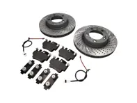 FRONT Brake Pads and Brake Disc Package for Porsche Boxster 986 S - 99635140501, 99635140601, 99635294904