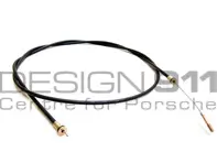 Kabel zum Entriegeln der vorderen Motorhaube. Porsche 911 86-89 - 91151103700