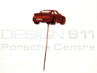 Stick Pin 'Porsche 911 Turbo' Rojo piedra rubí