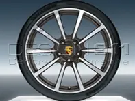 Cerchi in lega da 20' 991 C2 / C2S Carrera Classic e pneumatici Porsche originali - 99104460257, 99104460258