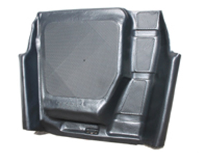 Tappetino bagagliaio in plastica per bagagliaio anteriore. Porsche 356B T6 / 356C - 64455110306, NLA.551.103.06