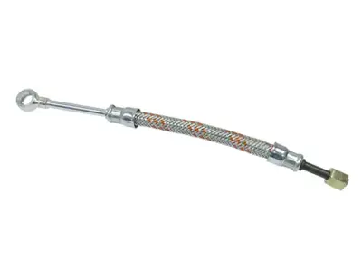 Inlaatolieleiding met mof en moer. Porsche 356/912 - PCG07818, 53907818, 61607818CPL, 61607818 - 9600021, HA FR 47 019