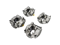 Brake caliper set front & rear. Porsche 356C / 911 / 912 - 90135196611, 90135196511, 90135296611, 90135296511